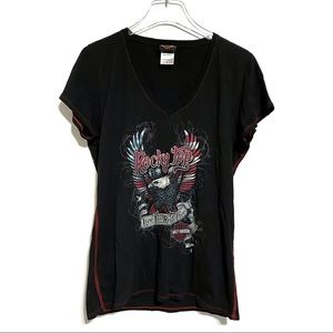 Harley Davidson Black Eagle Graphic Tee